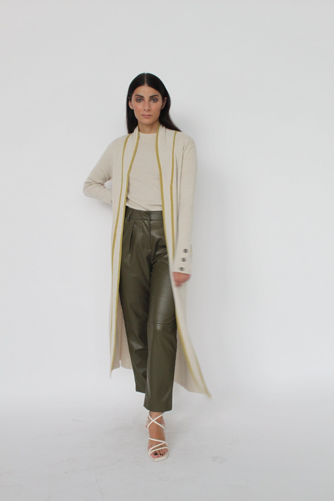 Cardigan lungo in misto Cashmere - Alda - StepByStep