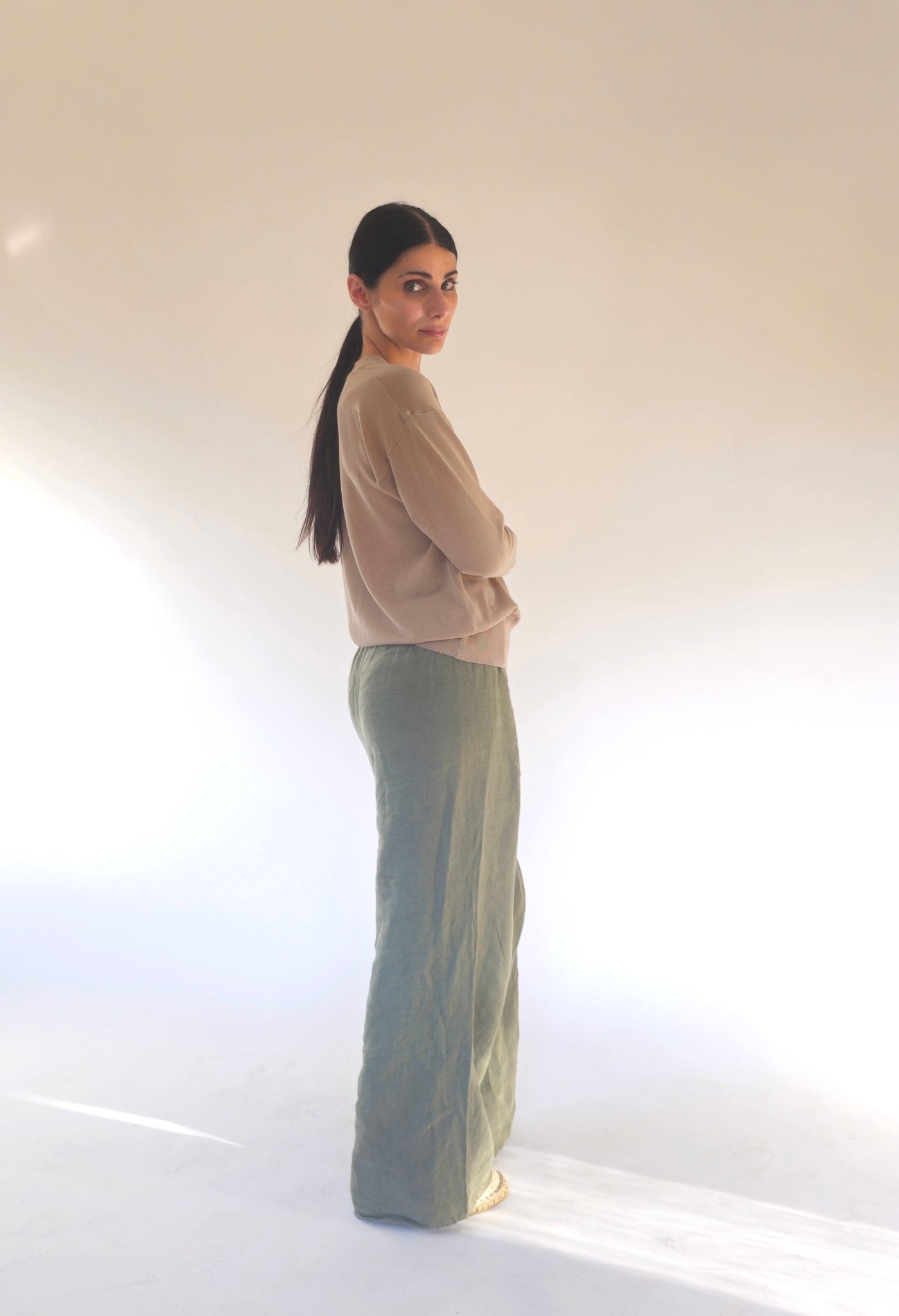 Cardigan manica lunga in Cotone - Erika - StepByStep