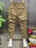 casual harem cargo pants Multi - zip harem pencil trousers Latest luxury brand men clothing - StepByStepNow
