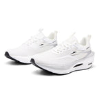 Casual Lace - Up Shoes – Geometric Pattern Spring/Autumn Walking Sneakers, Lightweight EVA Sole - StepByStepNow