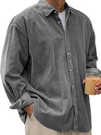 Casual Loose Men's Autumn And Winter Thick Shirt Jacket - StepByStepNow