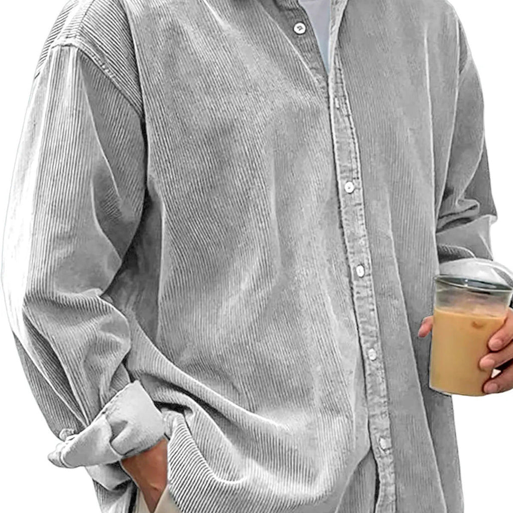 Casual Loose Men's Autumn And Winter Thick Shirt Jacket - StepByStepNow