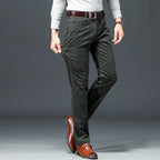 Casual Pants Men's Business Formal Corduroy Straight - StepByStepNow