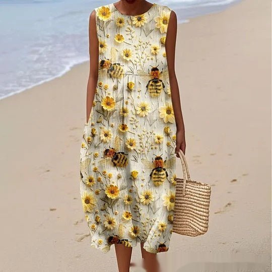 Casual Printed Elegant Dress For Women - StepByStepNow