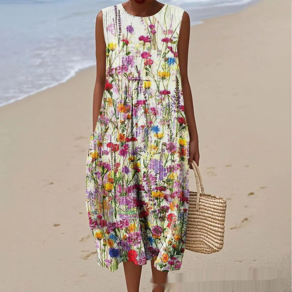 Casual Printed Elegant Dress For Women - StepByStepNow