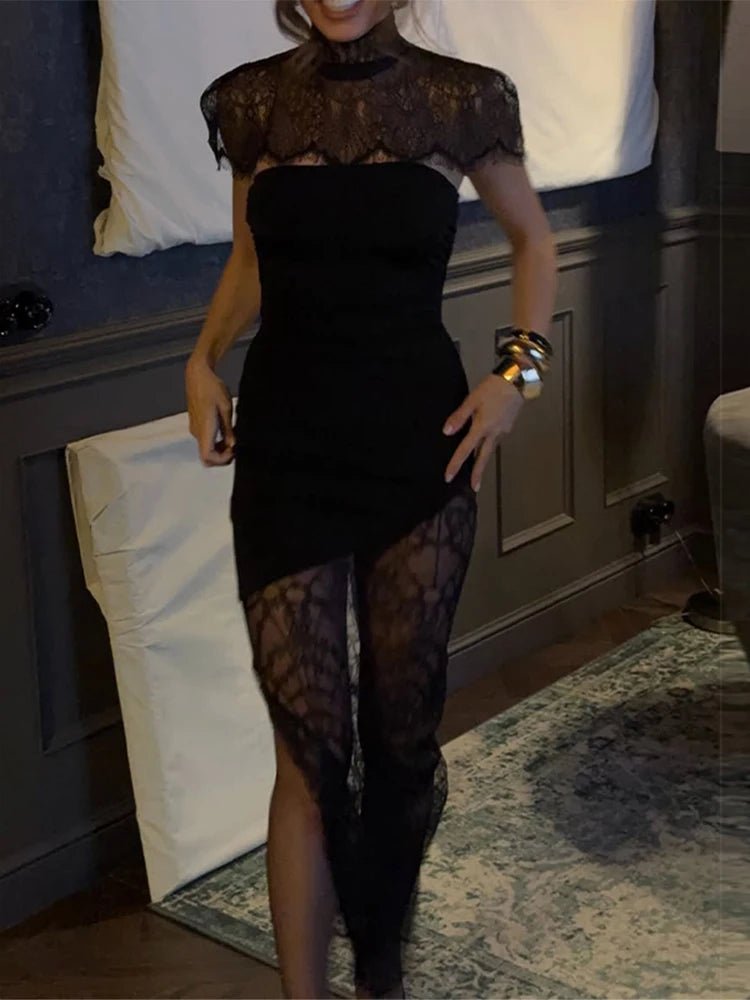 Chic V - Neck Printed Gown: Slim Waist Cinching Dress – Elegant 2026 Party Wear - StepByStepNow