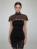 Chic V - Neck Printed Gown: Slim Waist Cinching Dress – Elegant 2026 Party Wear - StepByStepNow