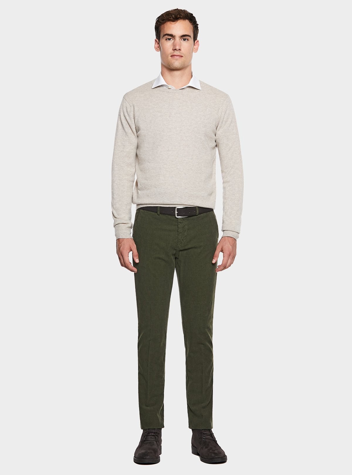 chinos in velluto a costa interrotta - StepByStep