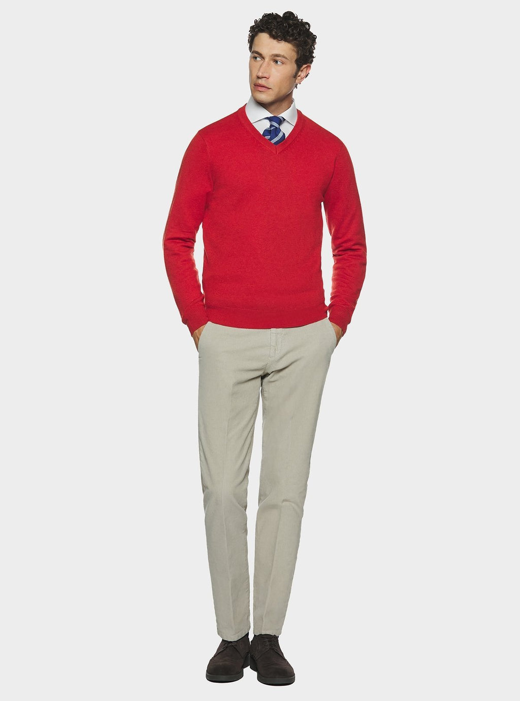 chinos in velluto a costa interrotta - StepByStep