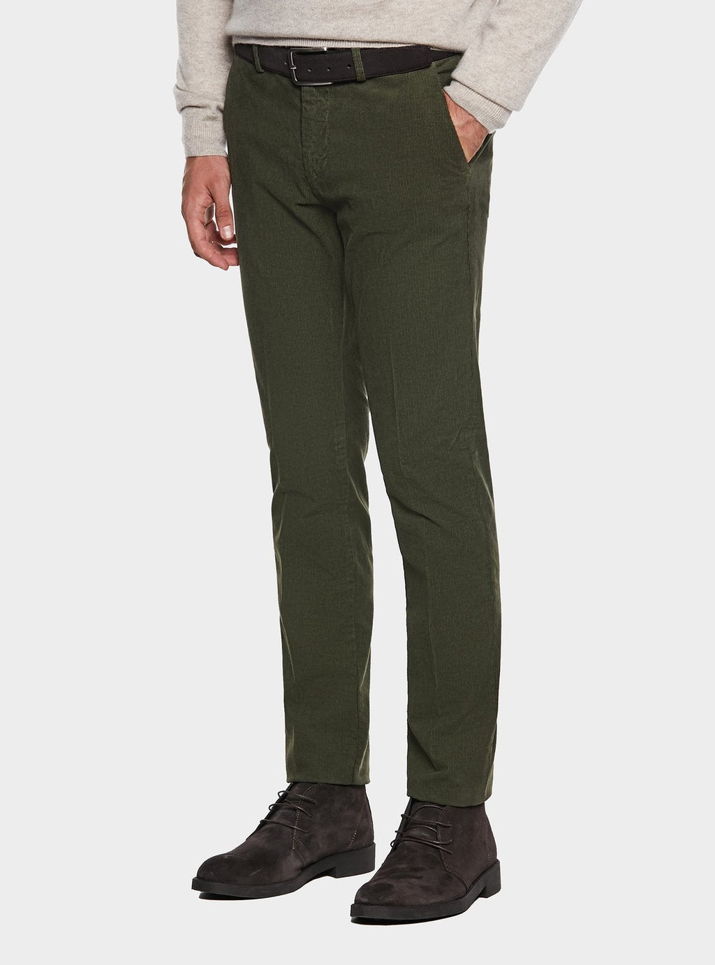 chinos in velluto a costa interrotta - StepByStep