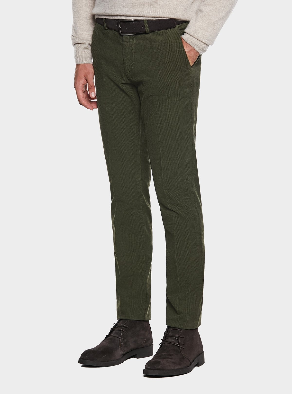 chinos in velluto a costa interrotta - StepByStep