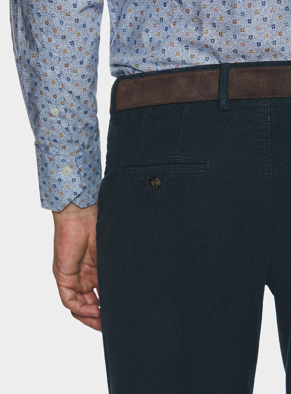 chinos in velluto a costa interrotta - StepByStep