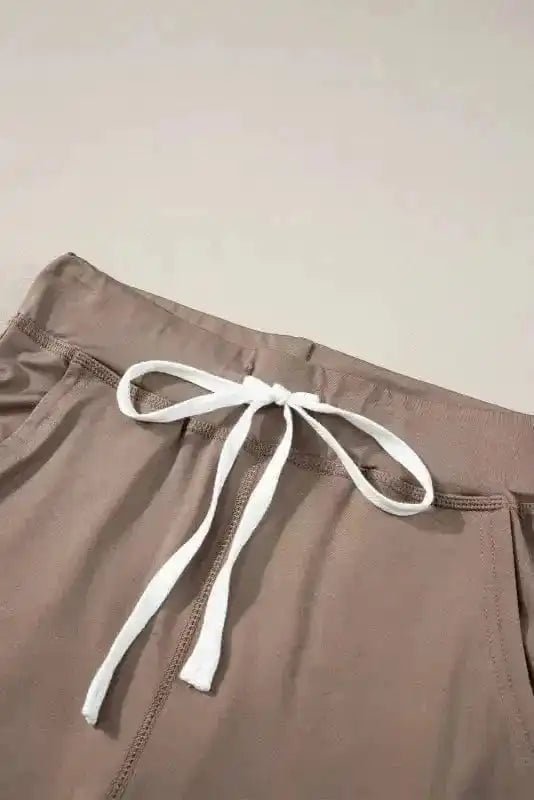 Cocoa Comfort Drawstring Joggers - StepByStep