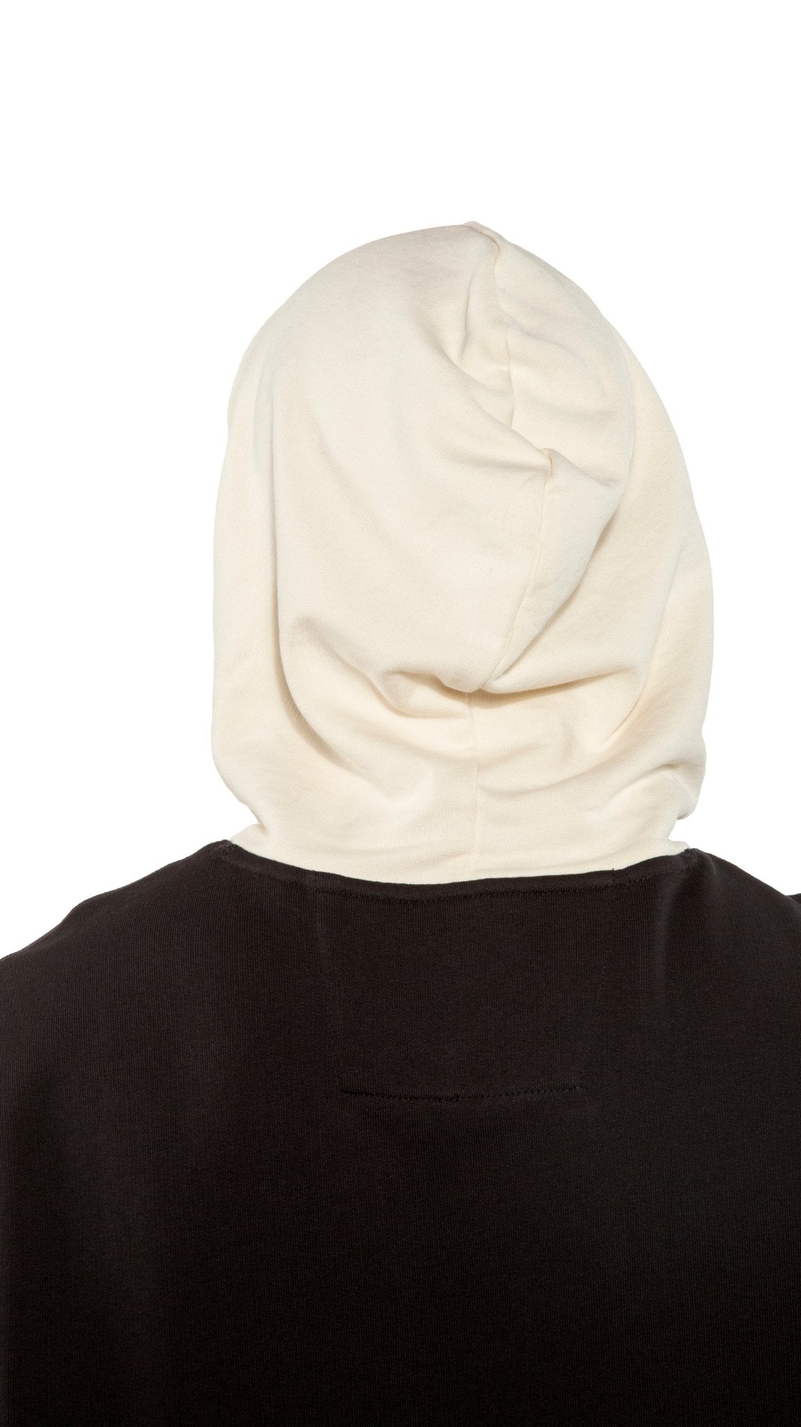 Colorblocked Hoodie (Black) - StepByStep