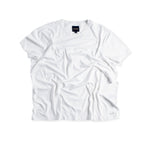 Compact Jersey Crewneck Tee (White) - StepByStep