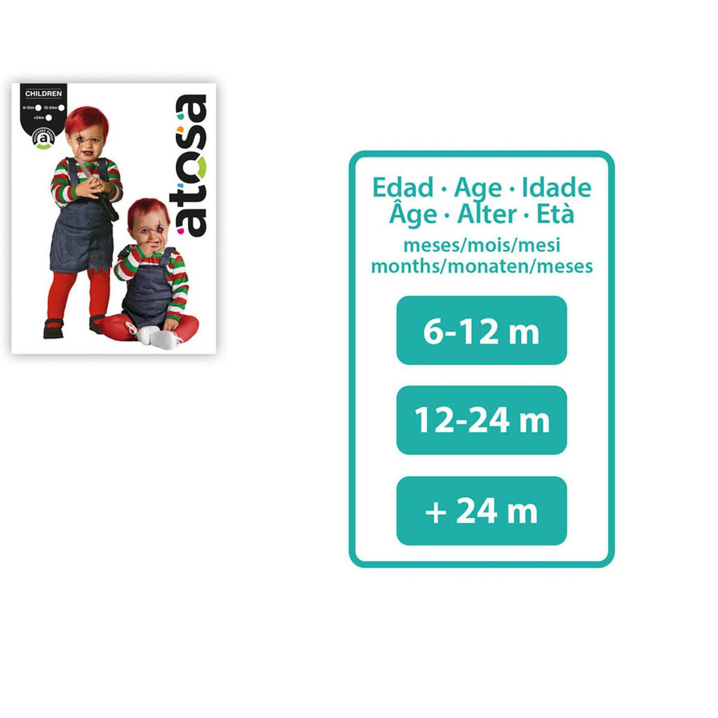 Costume for Babies Bloody Doll Halloween - StepByStep