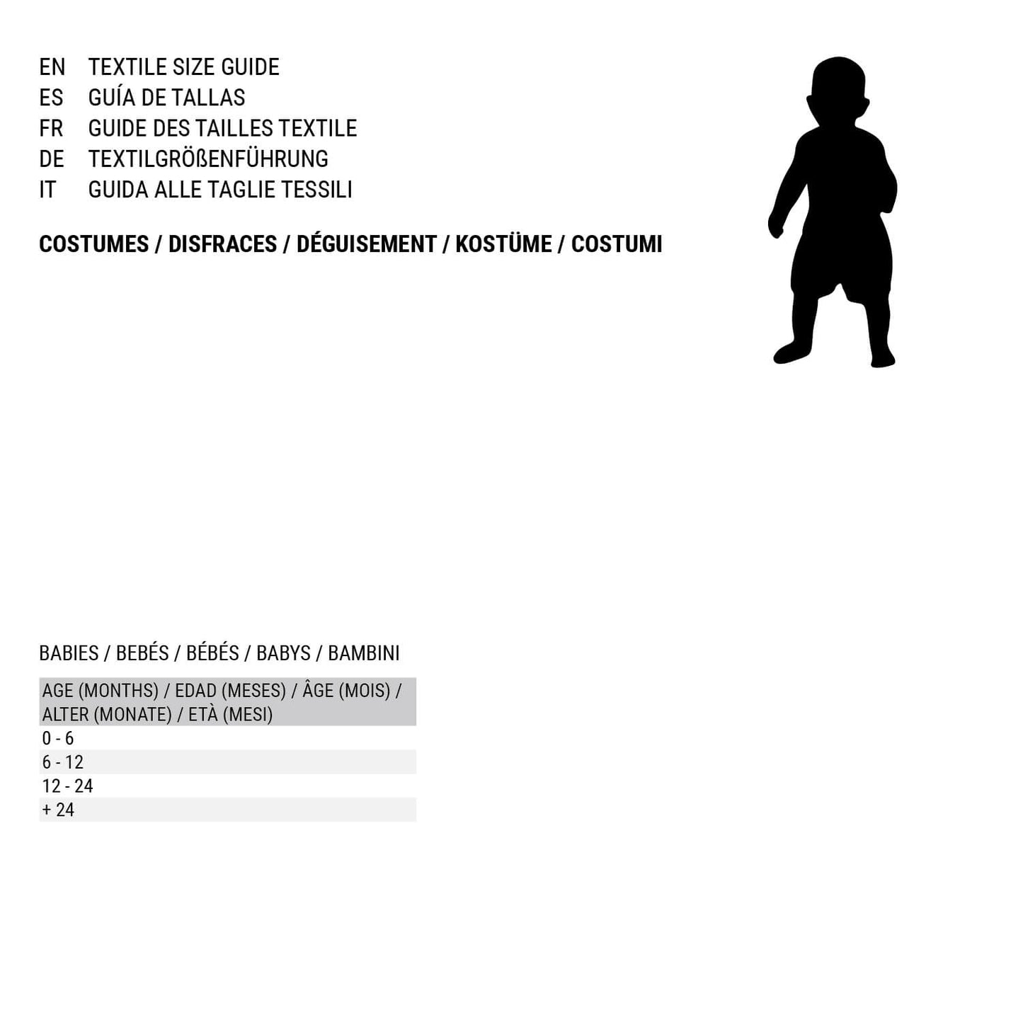 Costume for Babies Figure Halloween - StepByStep