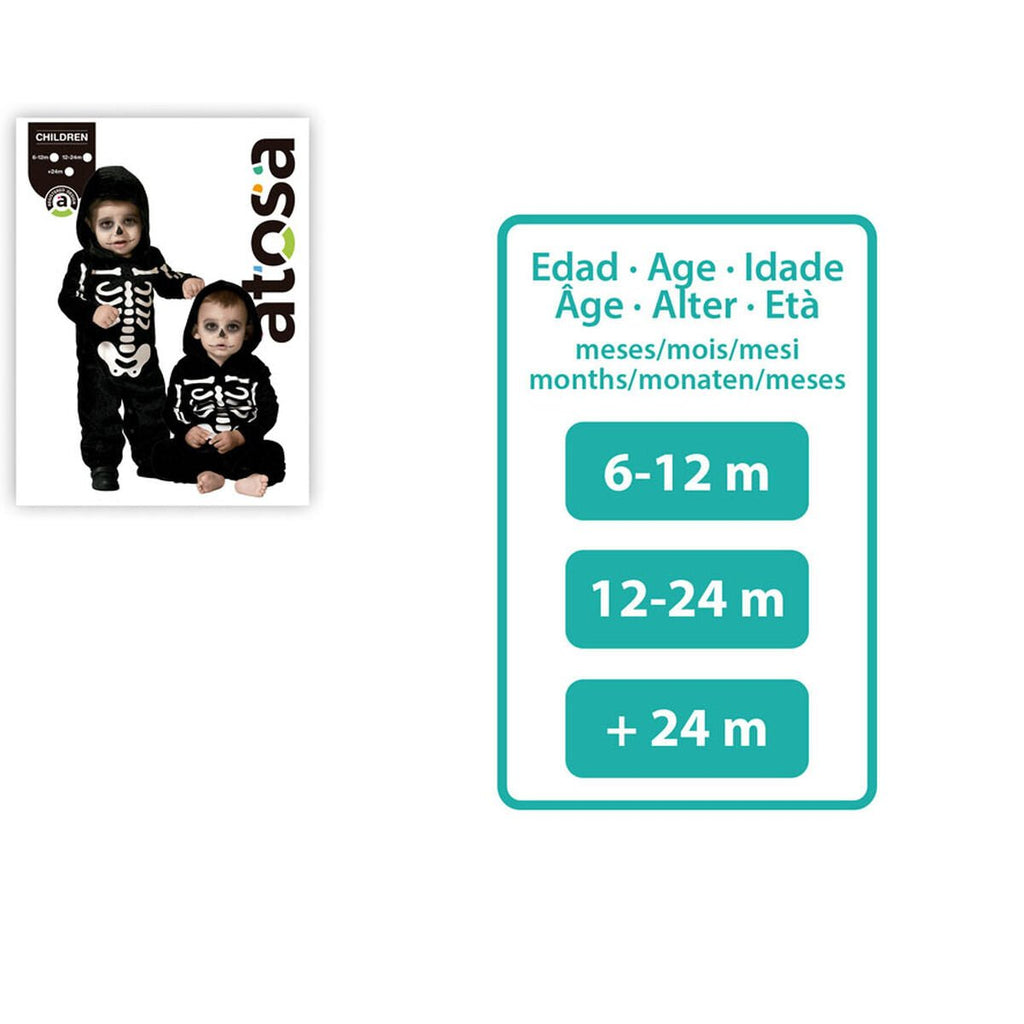 Costume for Babies Skeleton Halloween - StepByStep