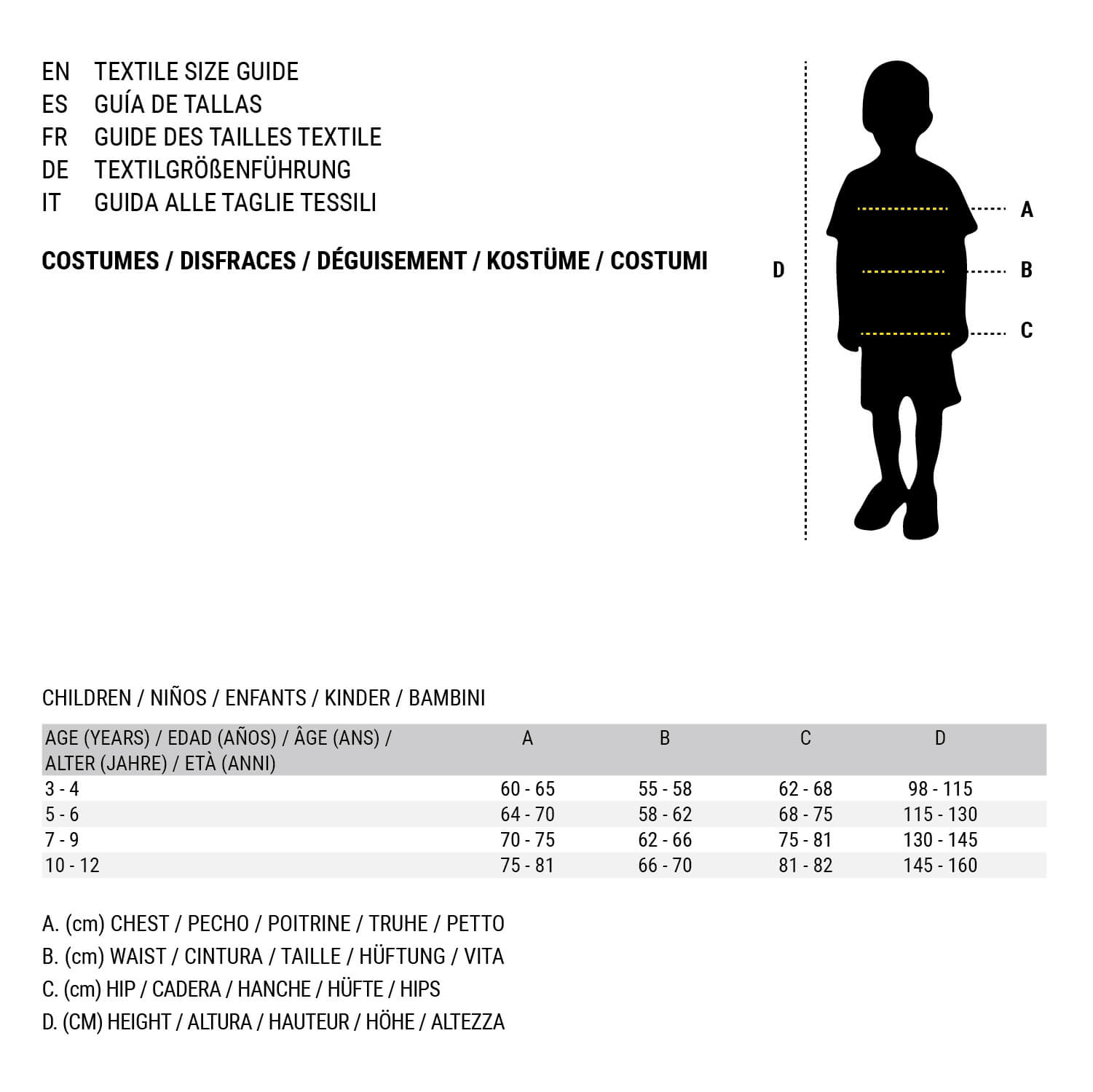 Costume for Children Bloody Clown 10 - 12 Years - StepByStep