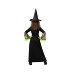 Costume for Children Green Witch Halloween - StepByStep