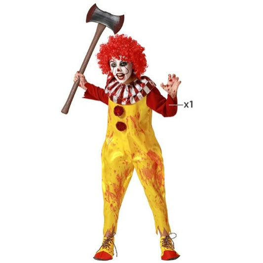 Costume for Children Male Clown 10 - 12 Years - StepByStep