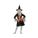 Costume for Children Orange Witch Halloween - StepByStep