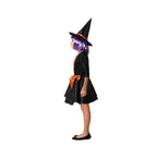 Costume for Children Orange Witch Halloween - StepByStep
