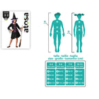 Costume for Children Purple Witch Halloween - StepByStep