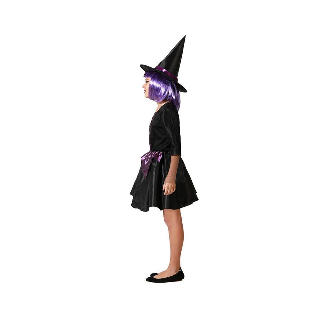 Costume for Children Purple Witch Halloween - StepByStep