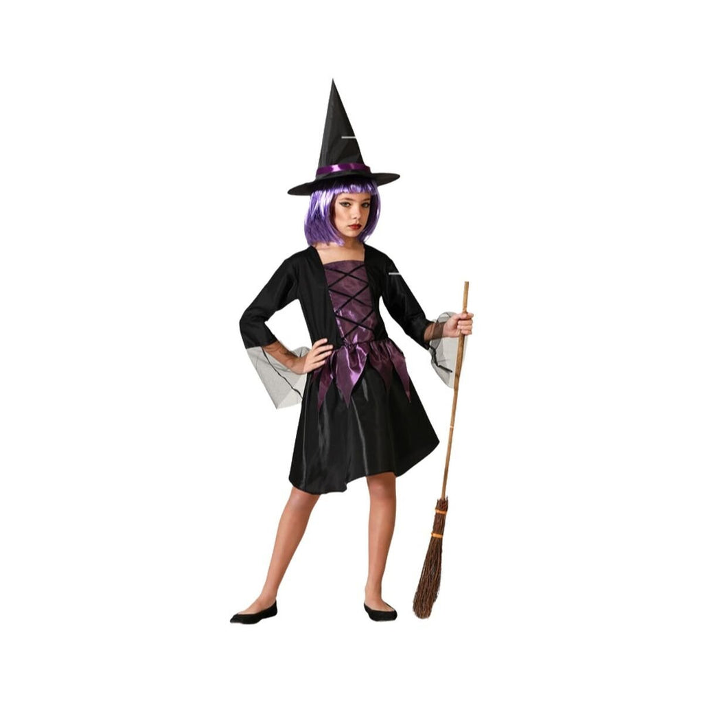Costume for Children Purple Witch Halloween - StepByStep