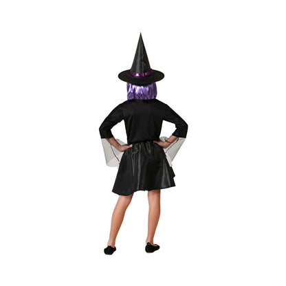 Costume for Children Purple Witch Halloween - StepByStep
