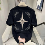 Cotton Wave 2026 T-Shirt - Fresh & Bold Crew Neck Tee - StepByStepNow