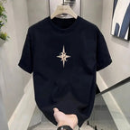 Cotton Wave 2026 T-Shirt - Fresh & Bold Crew Neck Tee - StepByStepNow