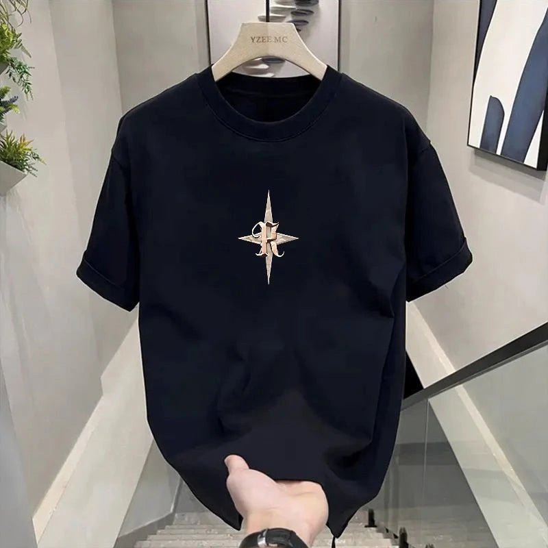 Cotton Wave 2026 T-Shirt - Fresh & Bold Crew Neck Tee - StepByStepNow