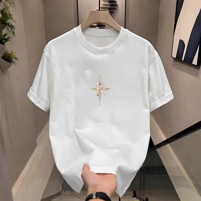 Cotton Wave 2026 T-Shirt - Fresh & Bold Crew Neck Tee - StepByStepNow