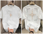 Cotton Wave 2026 T-Shirt - Fresh & Bold Crew Neck Tee - StepByStepNow
