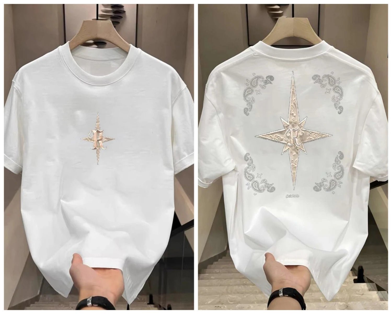 Cotton Wave 2026 T-Shirt - Fresh & Bold Crew Neck Tee - StepByStepNow