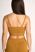 Crop Top in maglia con spalline - Camilla - StepByStep