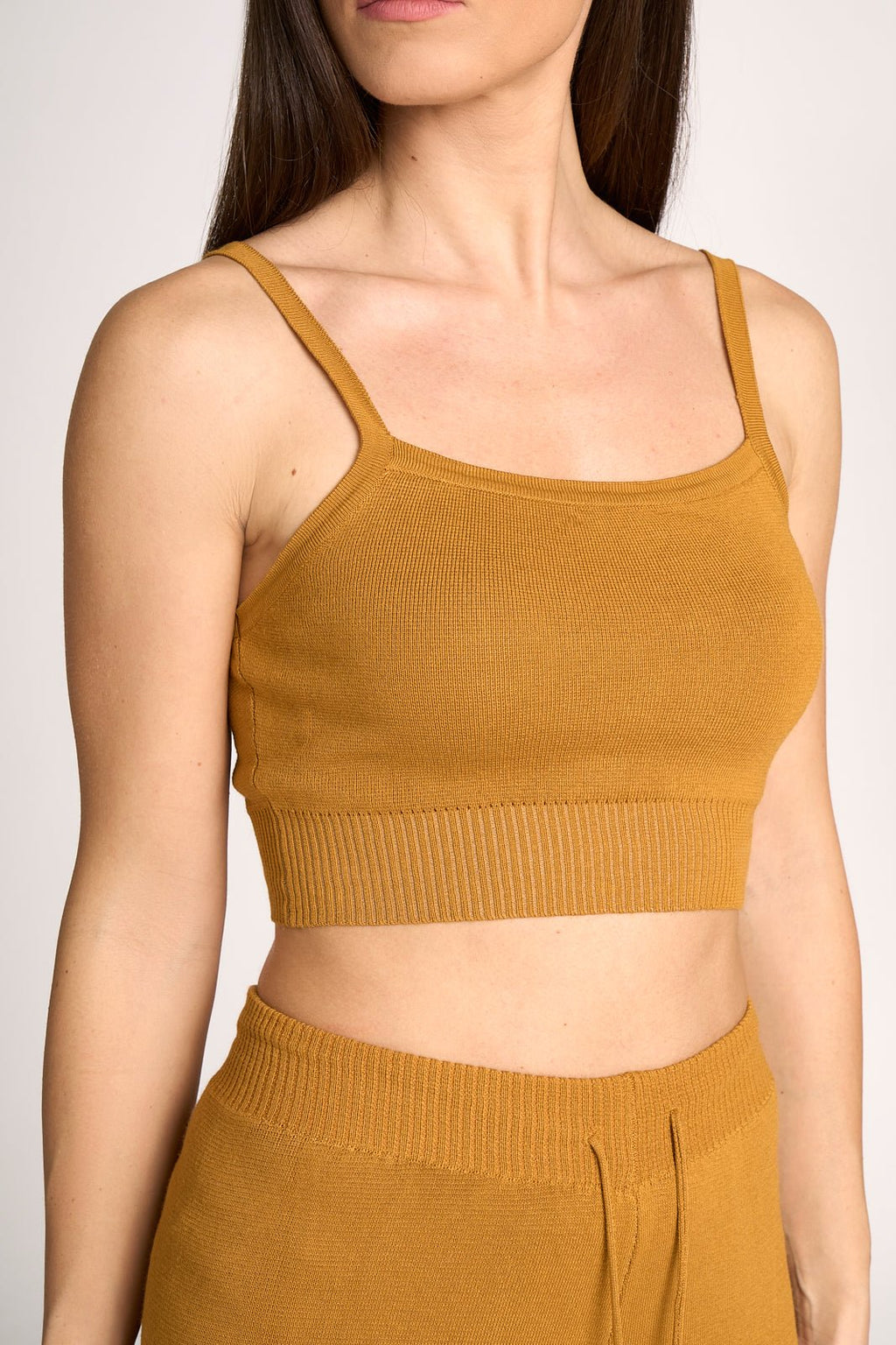 Crop Top in maglia con spalline - Camilla - StepByStep