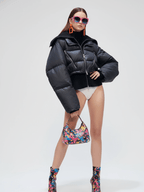 Cropped Biker Puffer Jacket LOWER EAST SIDE BYMANYC ® New York - StepByStep