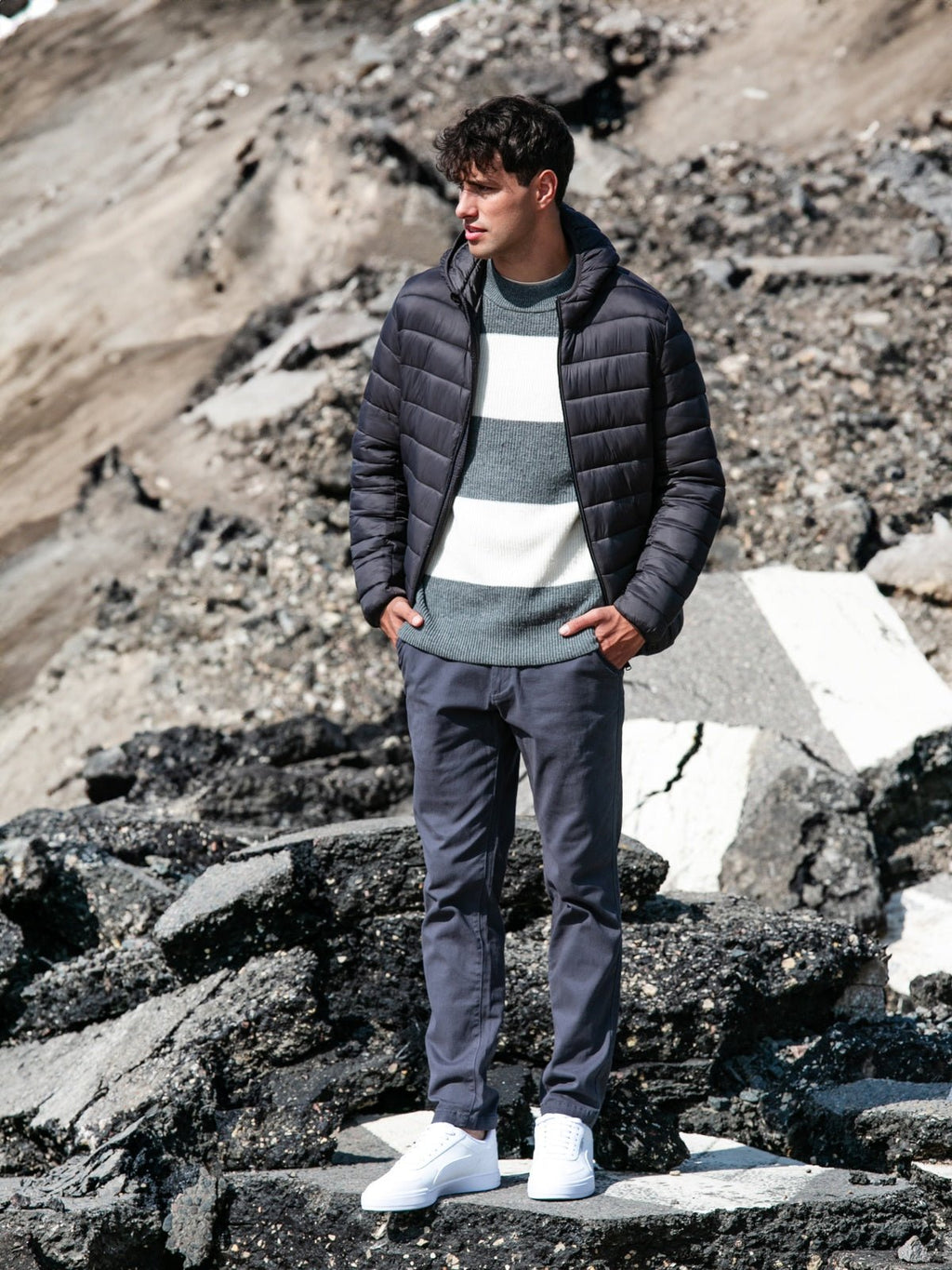 Demisezoninė vyriška striukė - StepByStep