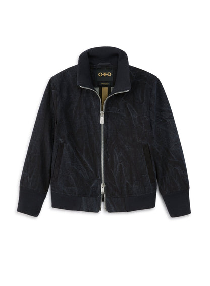 Denim Bomber Jacket - StepByStep