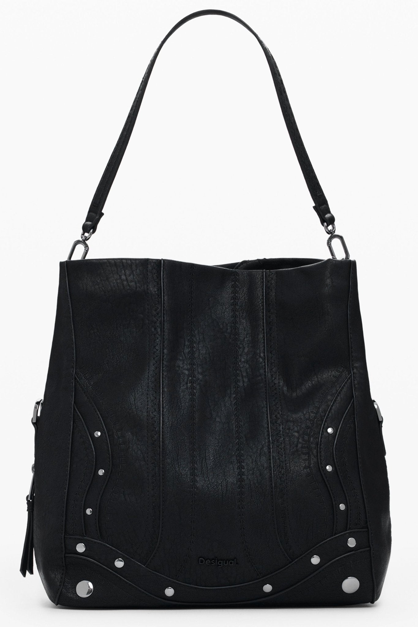 DESIGUAL WOMEN'S BLACK BAG - StepByStep