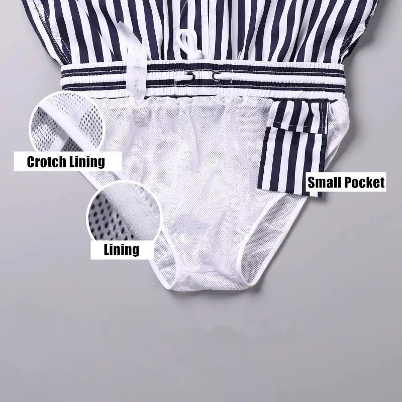 Men’s Swim Shorts with Mesh Lining — Image 5
