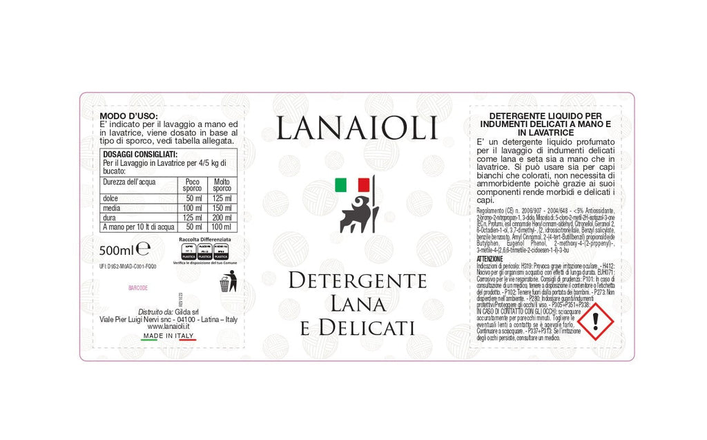 Detergente Lana e Delicati - StepByStep