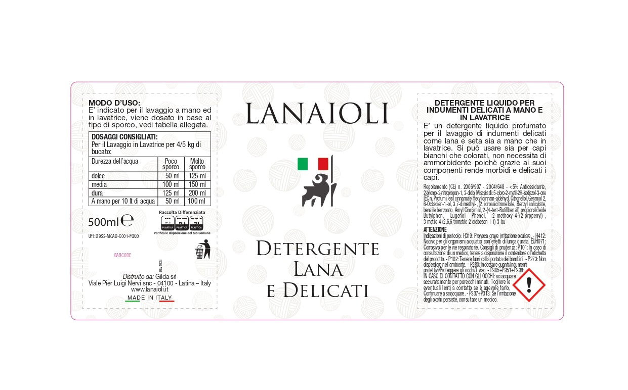 Detergente Lana e Delicati - StepByStep