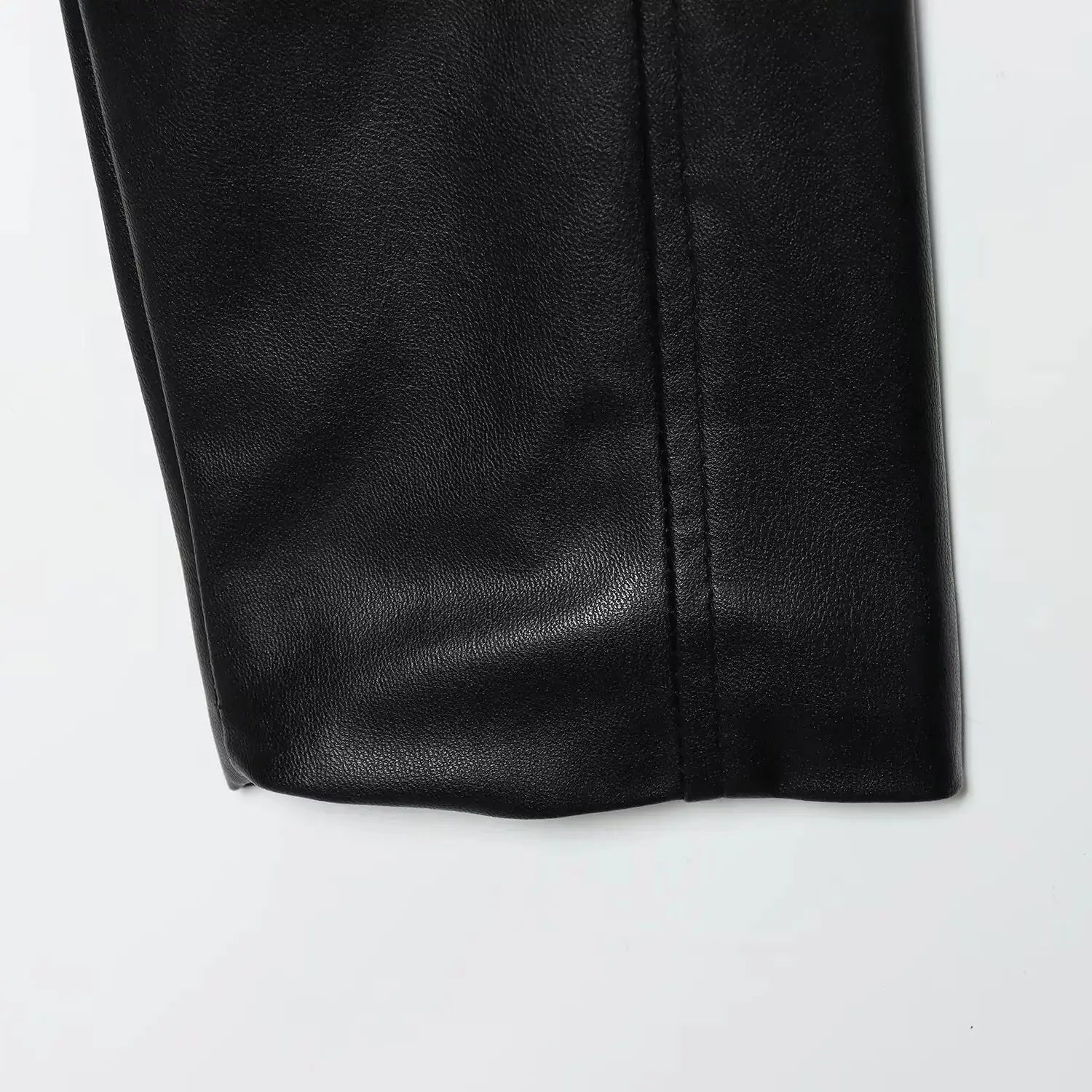 Giacca in pelle retro' con cintura - StepByStepNow