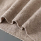 DjzDsm Autunno Inverno Maglione da uomo 100% lana merino Pullover con cappuccio spesso Maglieria morbida Casual Comfort Abbigliamento in lana Top - StepByStepNow