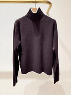 Dolcevita da donna in 2 colori con finiture in colore a contrasto  StepByStepNow