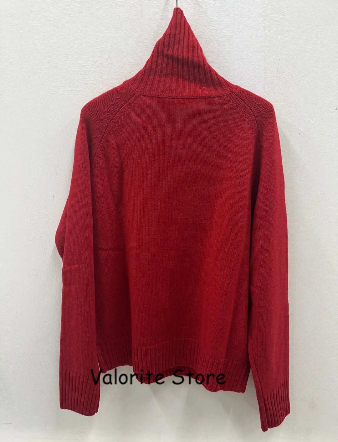 Donna 100% Cashmere lavorato a maglia maglione a collo alto spalla abbottonata pullover a maniche lunghe spalla bassa maglieria di alta qualità 2025FW - StepByStepNow